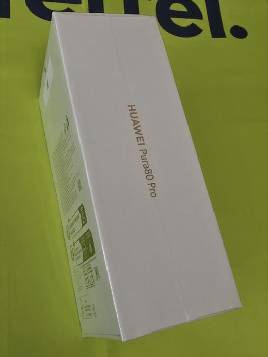 ЗАПЕЧАТАН 512GB Huawei Pura 80 Pro Yettel Гаранция 2029 Black | Черен