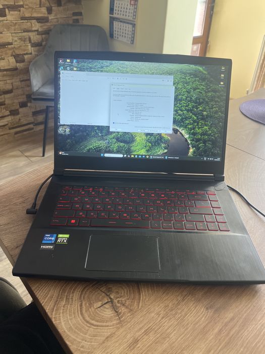 MSI GF63 Thin 11UC RTX 3050 32GB RAM