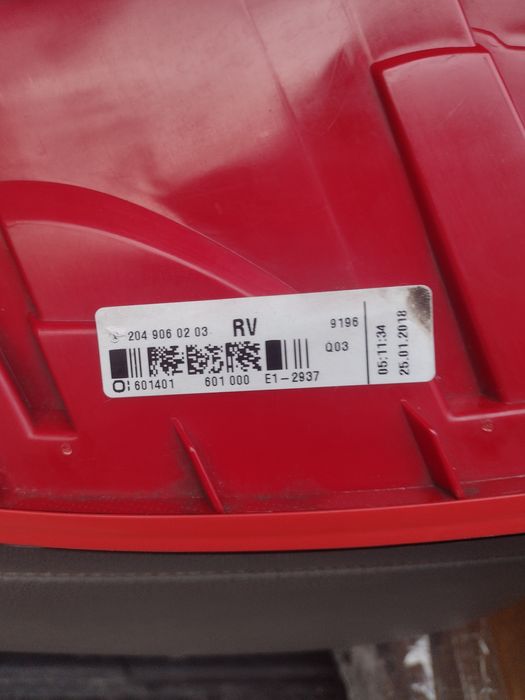 Triplă spate stânga Mercedes c class