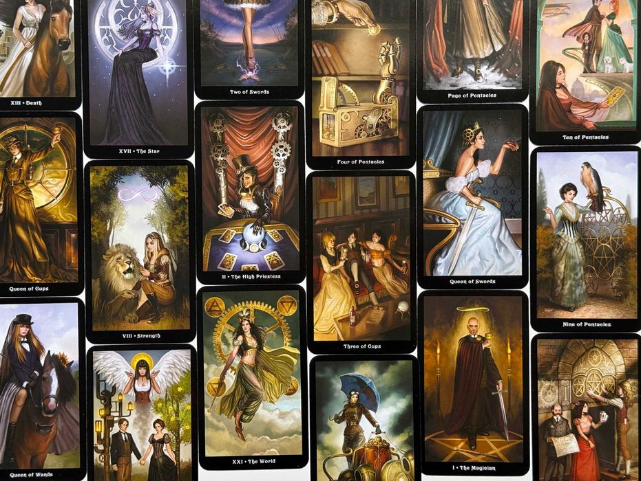 Оригинални карти Таро Steampunk Tarot от издателство Llewellyn