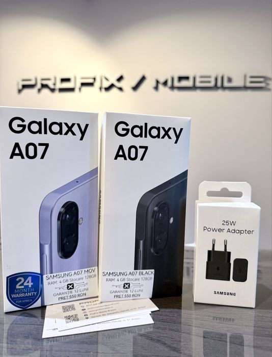 Samsung A07  128 GB Sigilat/Garantie