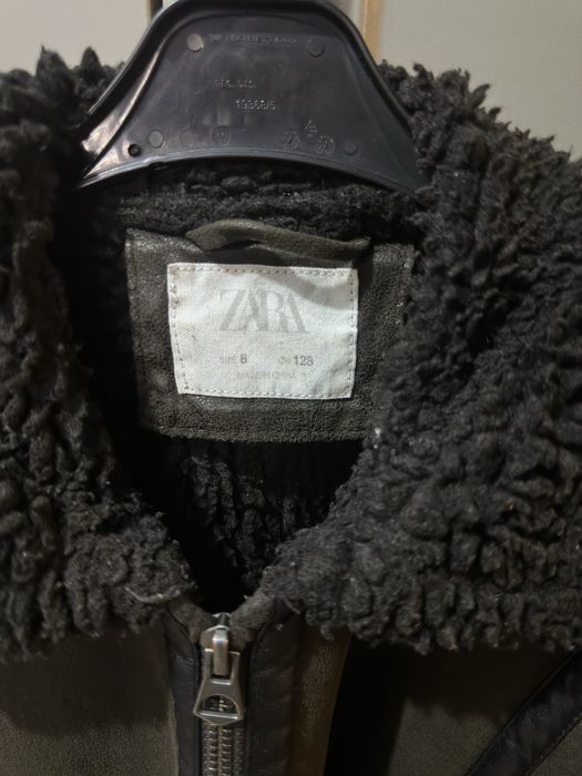 Дубленка Zara kids для мальчиков