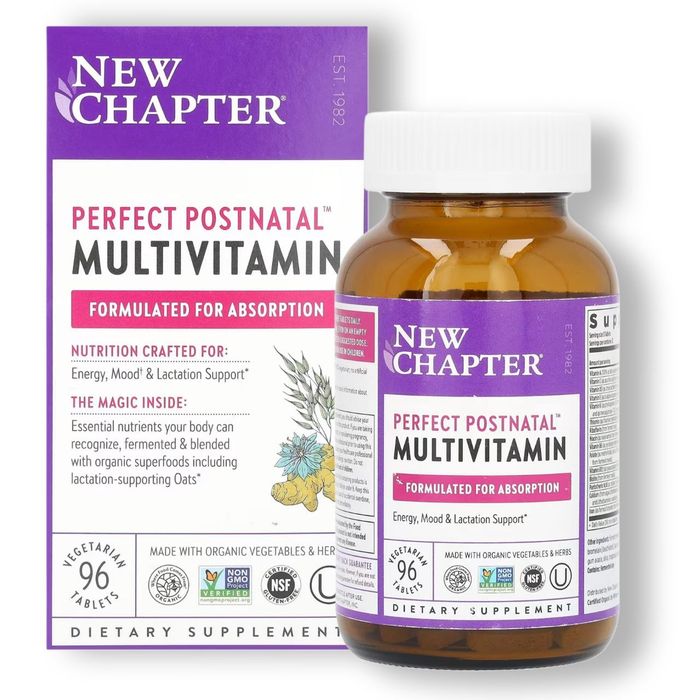 Послеродовой мультивитамин New Chapter, Perfect Postnatal Multivitamin