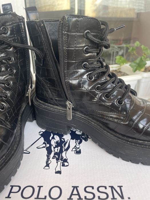 дамски черни боти