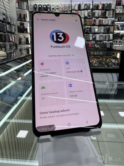Vivo V21 8/128gb