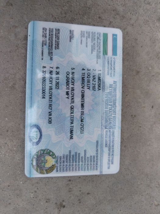 Vaz 2107 jiguli holati ideal