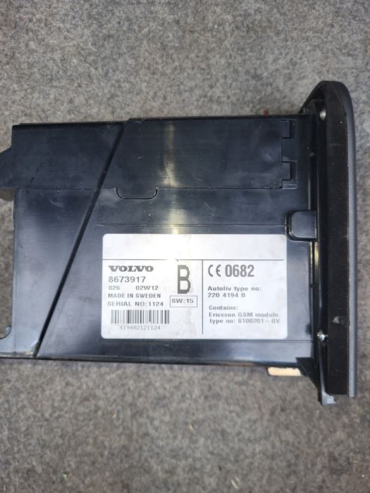 Volvo S80 modul telefon
