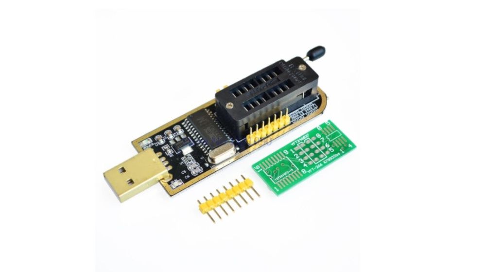 Programator USB , CH341A , Seria 24 , 25 Eeprom si Bios