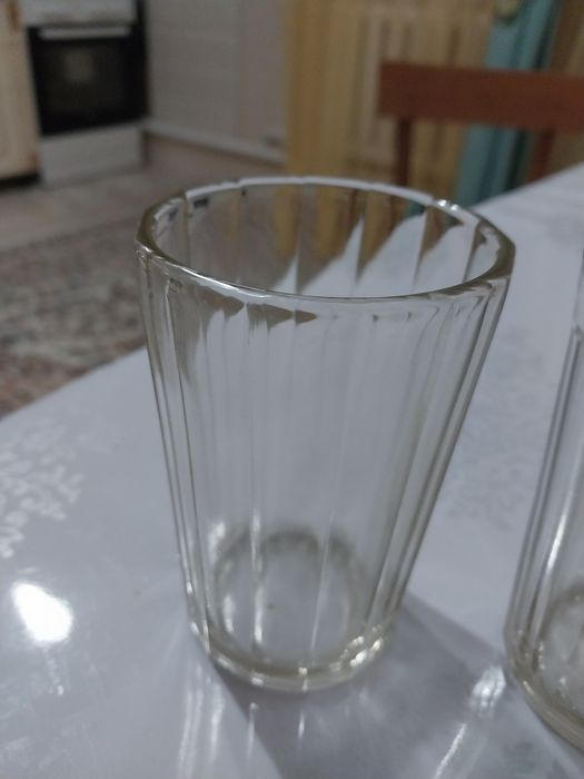 Стаканы граненные советского производства