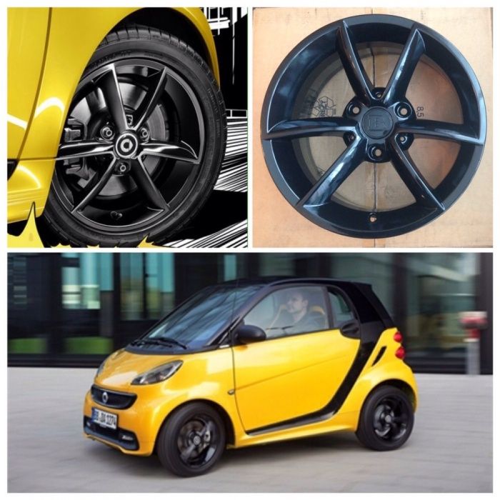 Джанти за СМАРТ SMART 451 BRABUS БРАБУС кабрио купе 15 цола МХД MHD цд