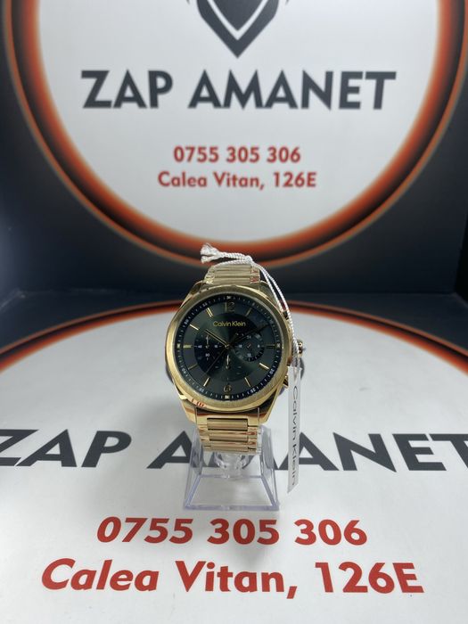 ZAP AMANET VITAN - Ceas Calvin Klein - Gold