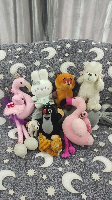 Мягкие игрушки зверюшки