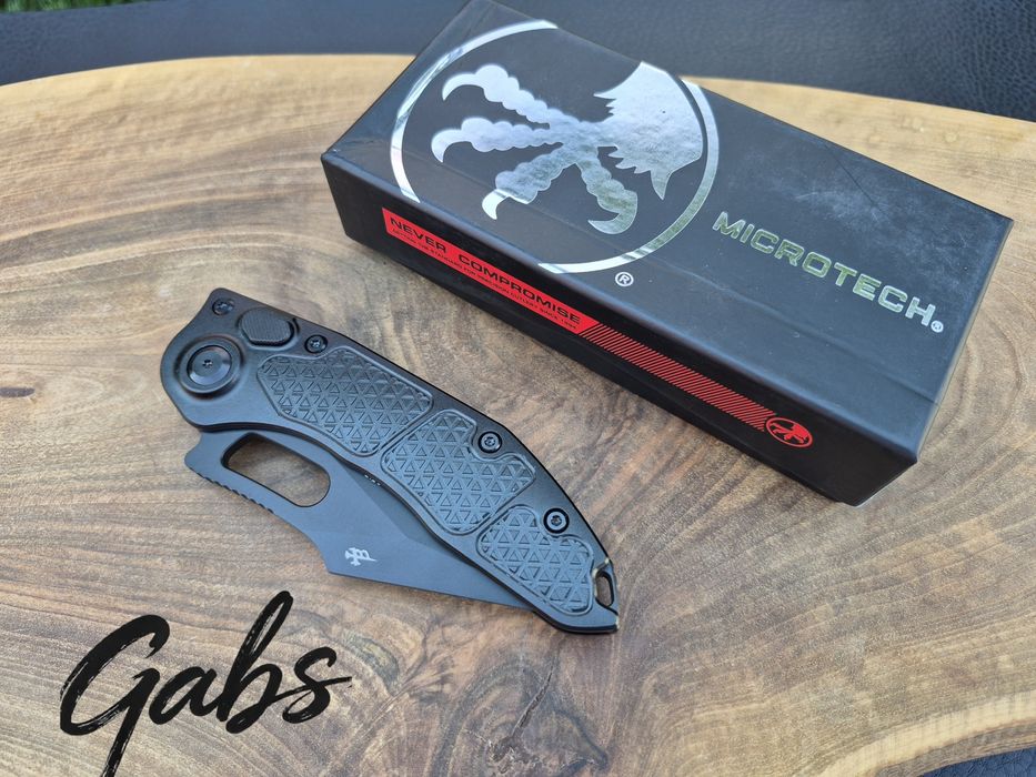 Автоматичен нож Microtech/Borka  Stitch OTS AUTO 169-1,Apocalyptic Black