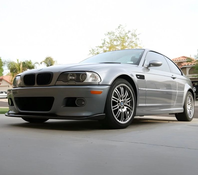 Prelungire lip spoiler sport bara fata BMW Seria 3 E46 pt bara M3