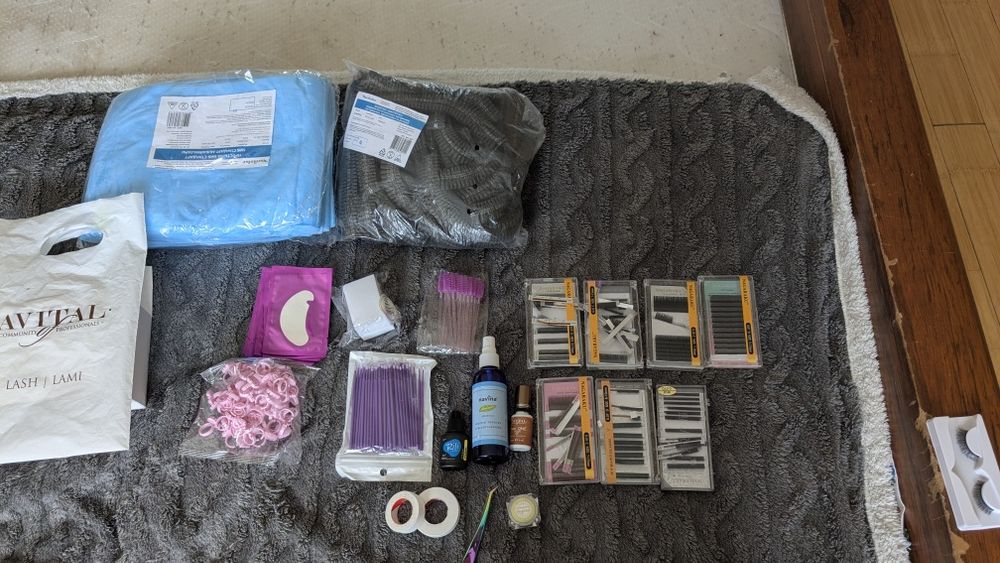 Материалы для наращивание ресниц