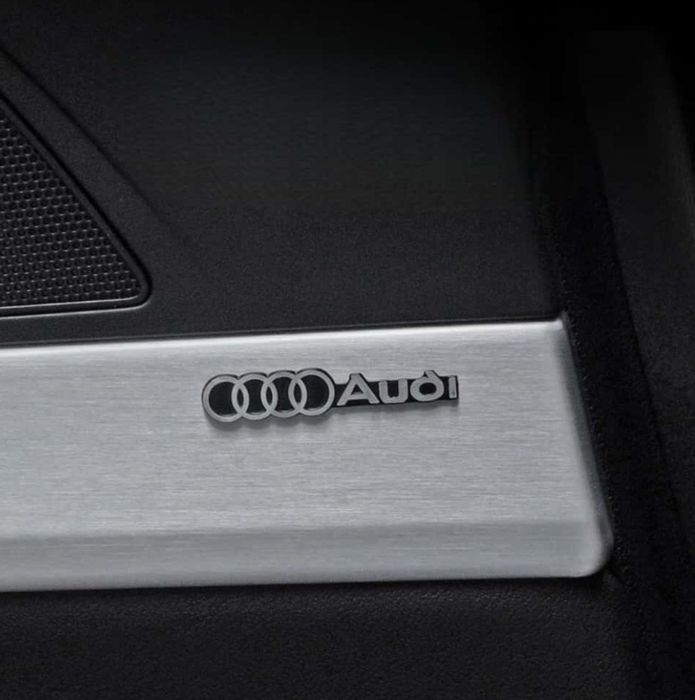 Емблема стикер лого Ауди Logo Audi