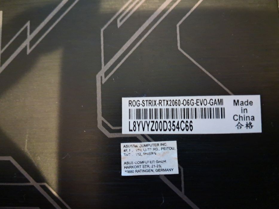 Vand Rtx 2060 6gb