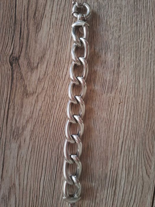 Масивна сребърна гривна