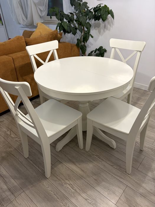 Masa ikea + 6 scaune