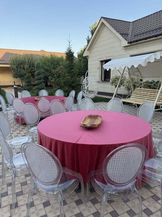 Прокат аренда столы и стулья