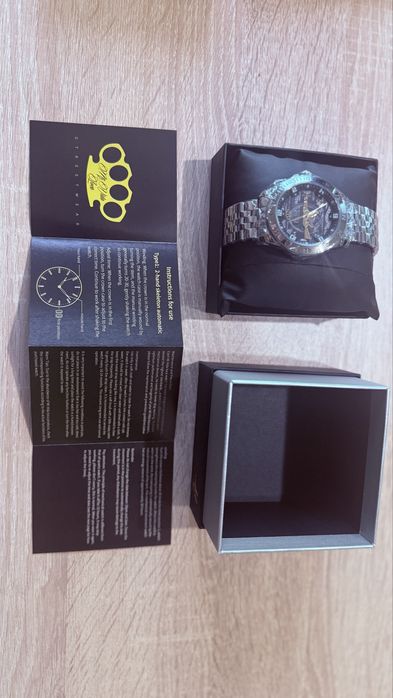 MVL "AK47" Self-winding wristwatch - silver