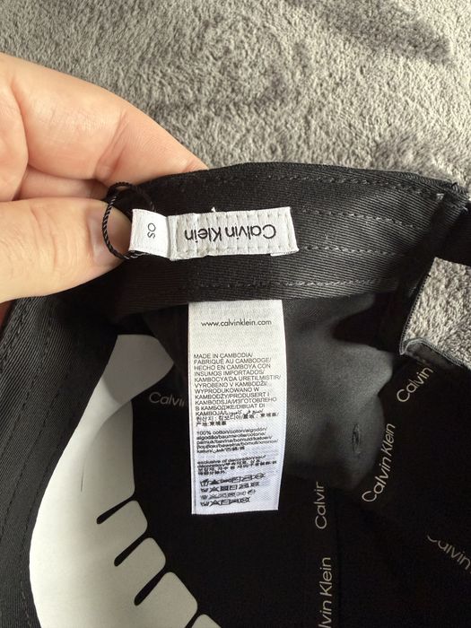 Calvin Klein sapca unisex neagra logo brodat marime OS noua