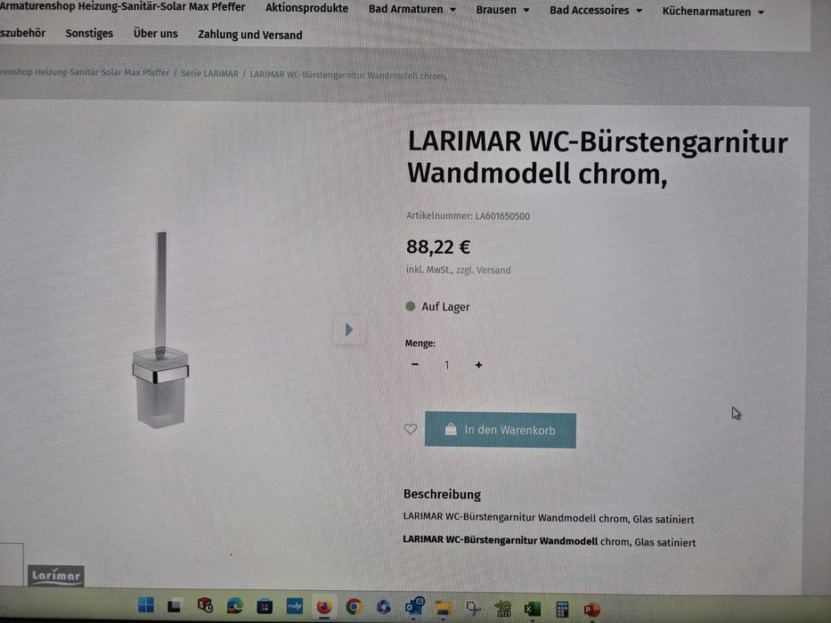 Perie WC suspendata Emco