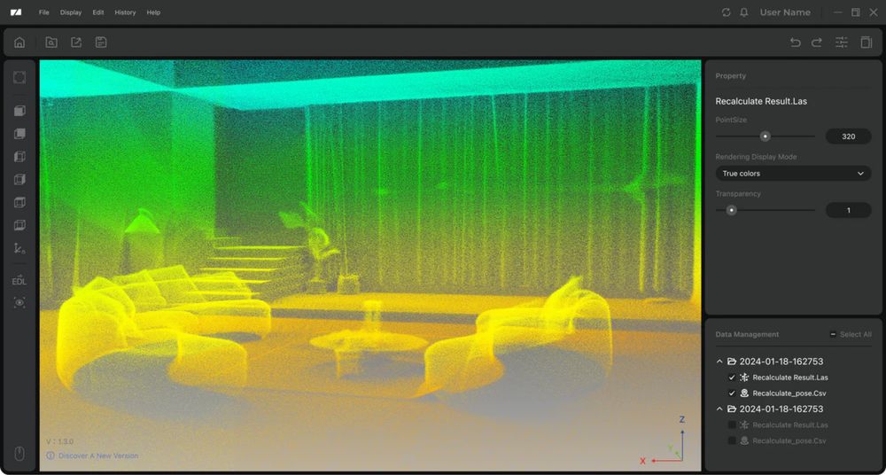 Scannner laser Eagle lidar scanner
