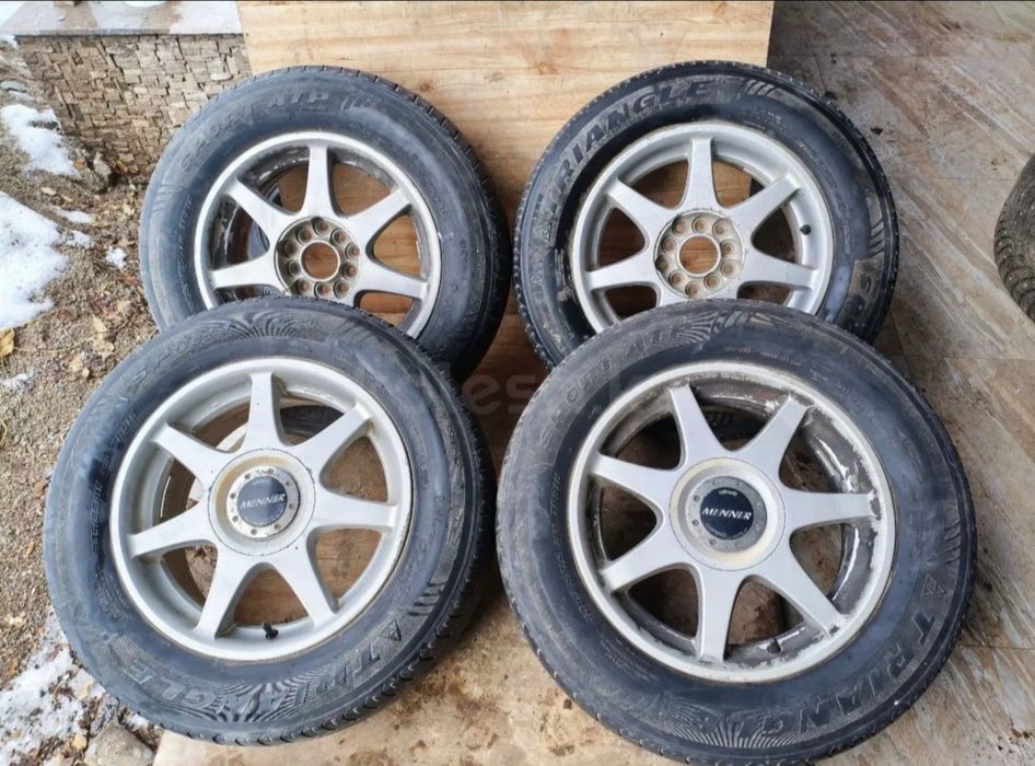 Титановые диски с резиной