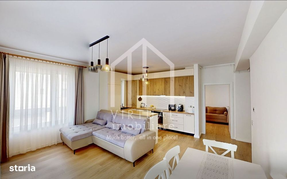 Apartament cu 4 camere, 87mp utili+balcon (6mp), 2 parcari, etaj 1/4 — fotografia 1