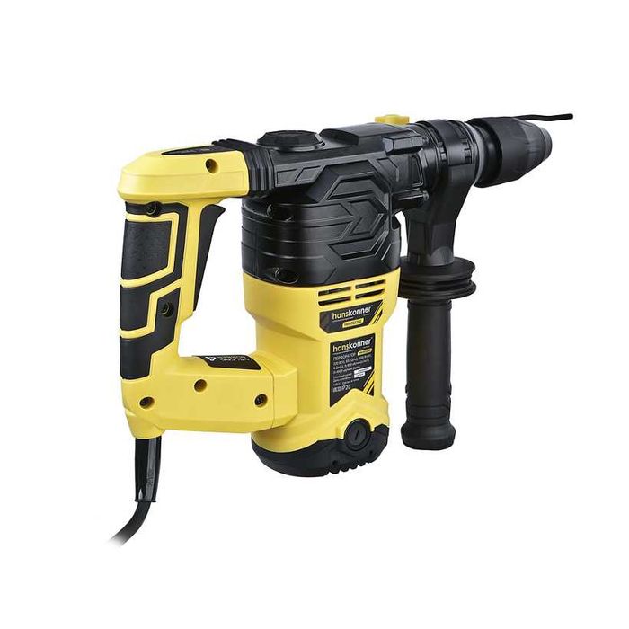 Перфоратор SDS Plus Hanskonner 1500Вт, 6Дж,4500Уд.м ONETWIST 3 Режима.