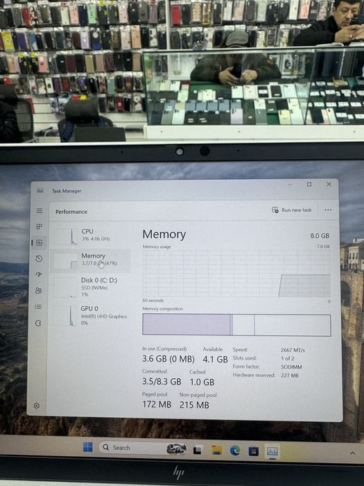 Hp Elitebook i5-10310u 8/256 14.0 FHD Ips