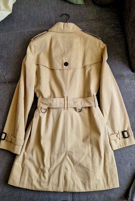 Burberry Kensington Heritage Trench Coat – Honey Beige – 36 EU