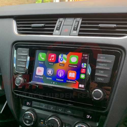 Skoda Activare Smart Link Apple Carplay Android Auto Octavia Smartlink