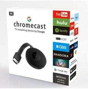 Smart устройство Google Chromecast, за безжично свързване на телевизор