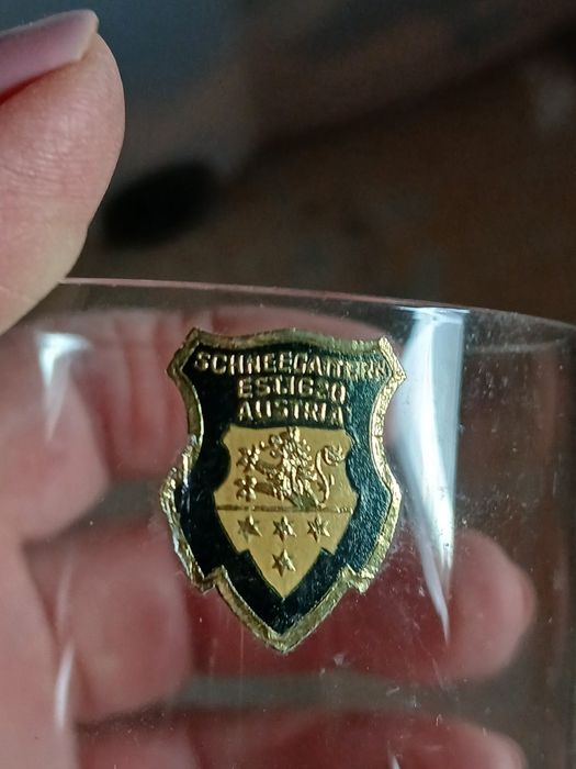 Set 6 pahare sticla,made Austria
