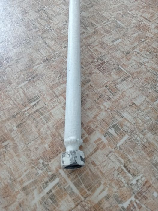 Газовая труба от застройщика