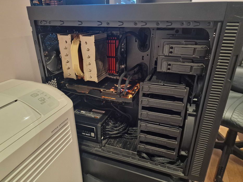 Компютър i7-7700k / 32GB DDR4 RAM / ASUS nVIDIA GTX 1080 A8G / 850W