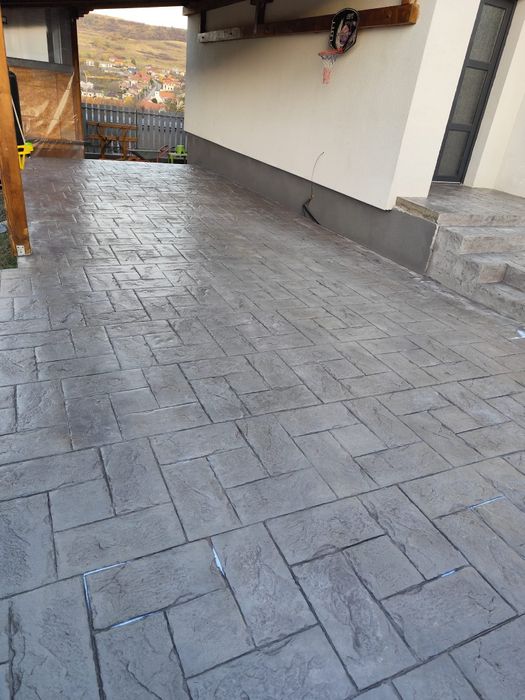 Beton amprentat/ elicopterizat,pavaj, pavele, construcții borduri
