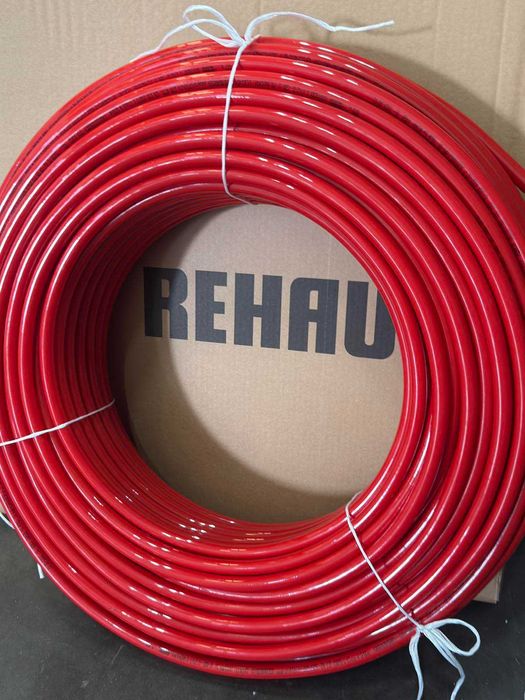 REHAU тръба ф17 червена 120м | подово отопление | PEX тръба |отопление