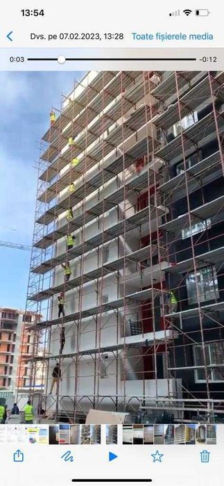 Inchiriez schela metalica cu montat si demontat Bucuresti si in tara