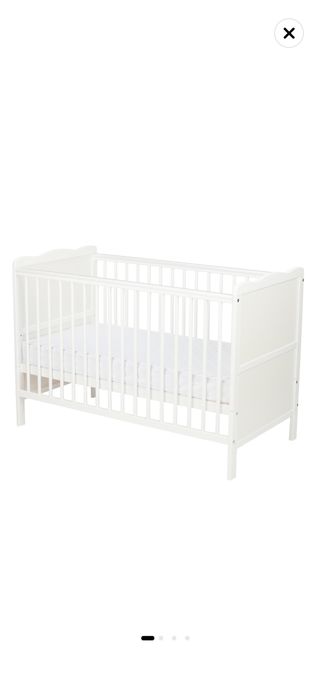Vând pătuț din lemn Qmini Julia 120x60