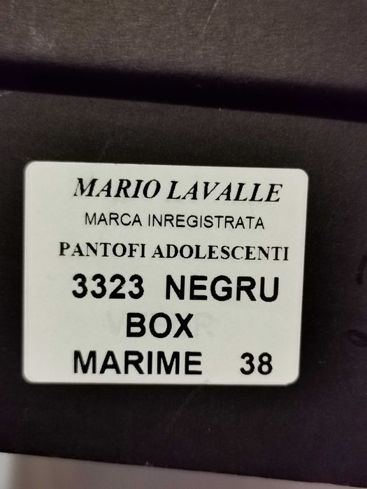 Pantofi piele baieti gala