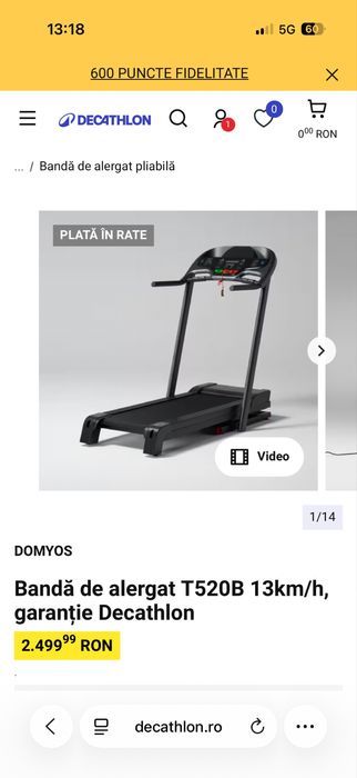Banda de alergat Domyos