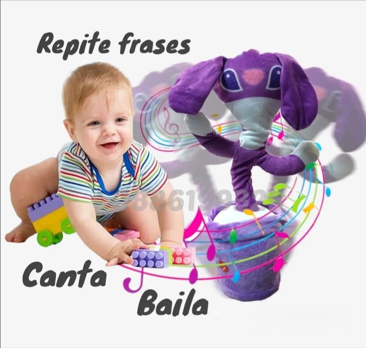 Пеещ и танцуващ плюшен Стич, Интерактивна плюшена играчка Стич