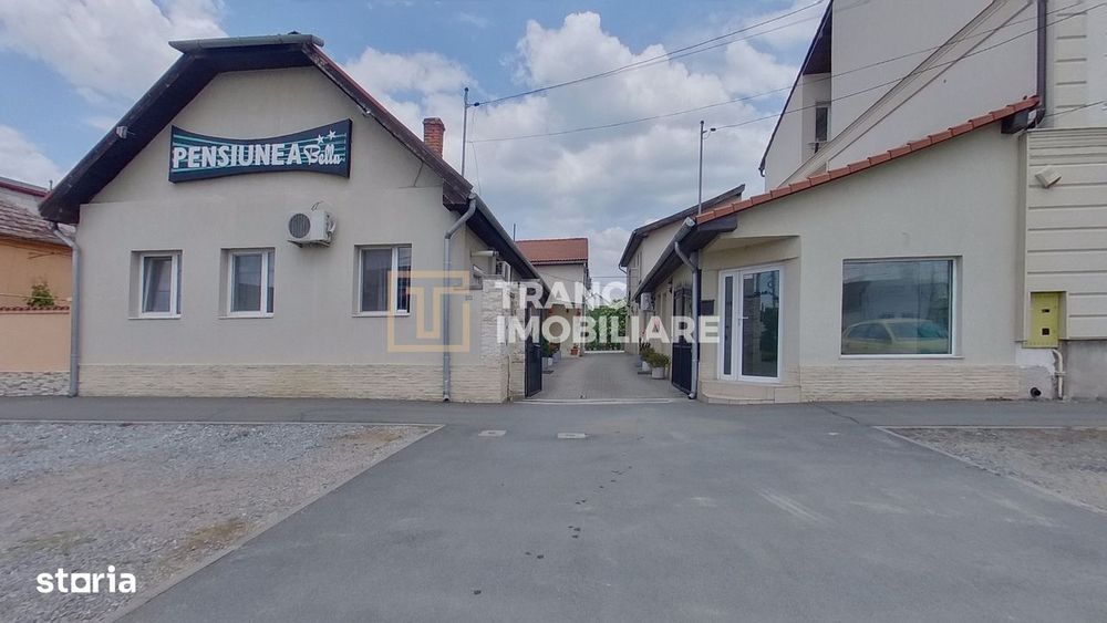 Pensiune cu 10 camere + spațiu comercial inclus pe Calea Radnei