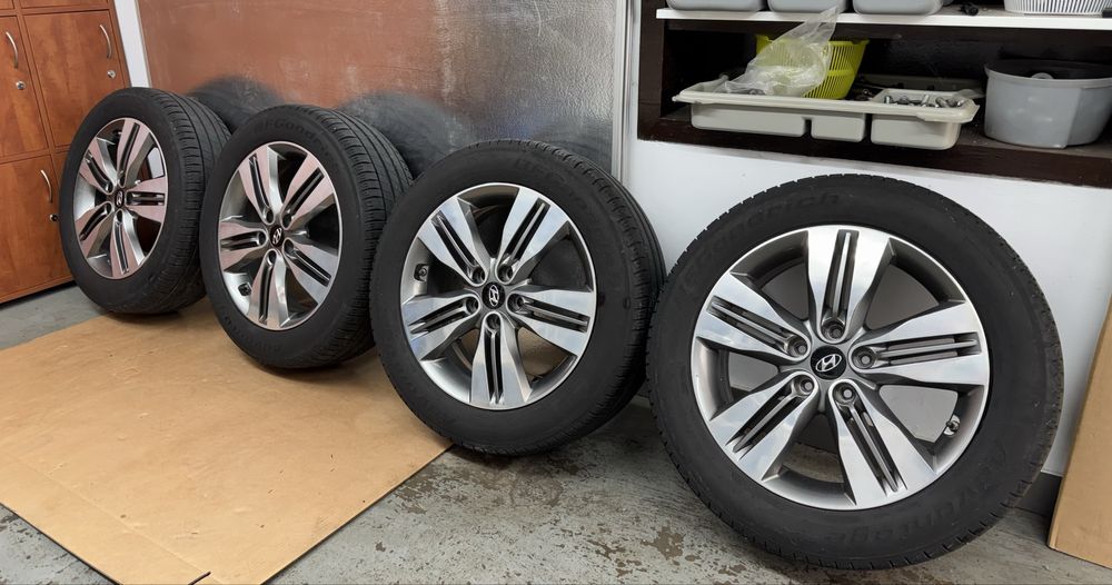 Оригинални джанти Ronal 18 от Hyundai IX35 2015 фейслифт