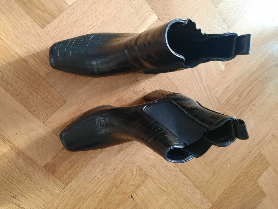 Botine cu toc, KIABI, 37, noi