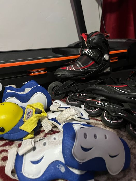 Ролики Fila  (S32, black-red)