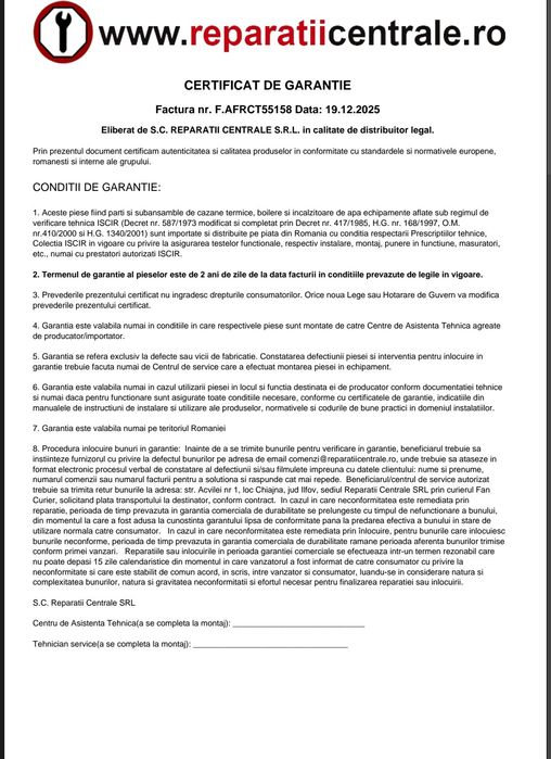 Vas de expansiune Ferroli-Nou